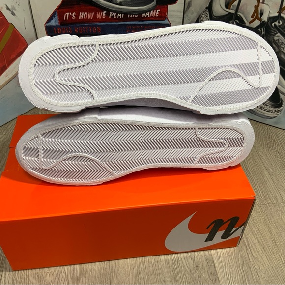 Nike x Sacai Blazer Low Iron Grey Shoes Size 10 - Picture 12 of 12